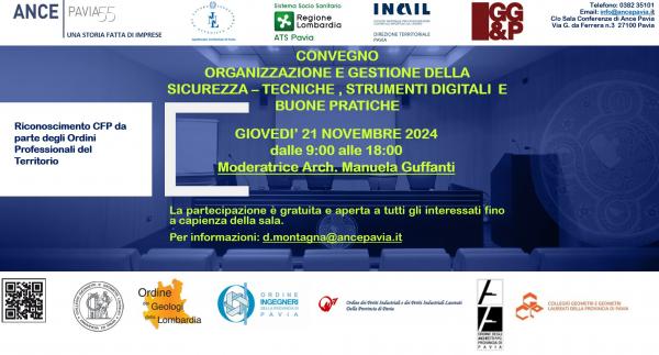 CONVEGNO_ORGANIZZAZIONE_E_GESTIONE_DELLA_SICUREZZA_TECNICHE_STRUMENTI_DIGITALI_E_BUONE_PRATICHE_21_novembre_2024_RICONOSCIMENTO_DI_CFP_APERTURA_ISCRIZIONI